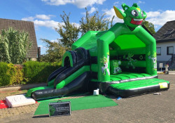 grün, IPS, Interactive Play System, Rouncy Bouncy, LED Spots, interaktiv, Hüpfburg, mieten, verleih, SpringDing GbR Rouncy Bouncy Galerie Gau-Bickelheim SpringDing Hüpfburgverleih