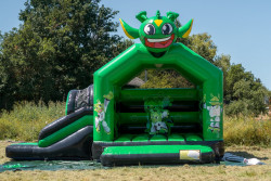 Grün, Rouncy Bouncy IPS Hüpfburg, LED Spots, Rutsche, Mieten Rouncy Bouncy Hüpfburg, SpringDing GbR Hüpfburgverleih, Grün, Rouncy Bouncy IPS Hüpfburg, LED Spots, Rutsche, Mieten