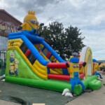 Minion Hüpfburg im Einsatz